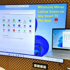 Jak połączyć laptop z TV bez kabli? Miracast, Chromecast, AirPlay