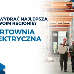 Jak wybrać najlepszą hurtownię elektryczną w Twoim regionie? Dwóch pracowników K&M Elektro idzie przez magazyn.