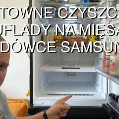 Idealna czarna lodówka Samsung: Jak czyścić bez smug i rys?