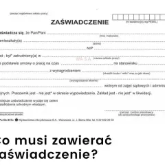 Ważność zaświadczenia o zatrudnieniu: ile dni jest aktualne?