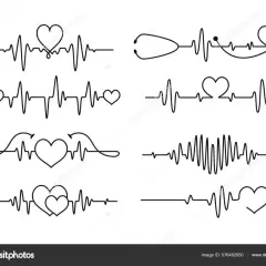 Tatuaż linii pulsu (EKG): symbolika, znaczenie i inspiracje