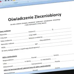 Oświadczenie zleceniobiorcy: Wypełnij i uniknij błędów ZUS/PIT!