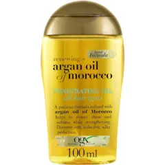 Botella de aceite de argán para el cabello, fórmula renovadora para todo tipo de cabello, 100 ml.