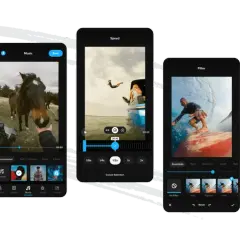 Edytuj swoje filmy z GoPro, dodając muzykę, zmieniając prędkość i filtry. Aplikacja GoPro ułatwia tworzenie dynamicznych klipów.