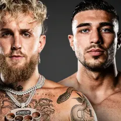 Jake Paul och Tommy Fury, två boxare redo för strid.