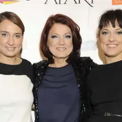 Urszula Dudziak z córkami, które wyglądają jak jej wnuki.