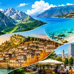 Albania w listopadzie: góry, plaża, zabytkowe miasteczko i miejski gwar. Pogoda sprzyja zwiedzaniu i relaksowi.