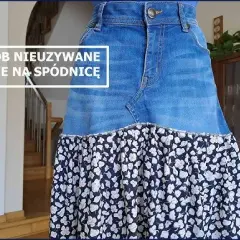 Jak ze spodni zrobić spódnicę - proste kroki na modną przemianę