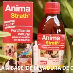 Anima Strath, fortificante natural para animales de compañía, sirve para dar energía y vitalidad.