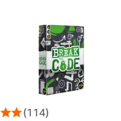Brettspiel "Break the Code" von Jelly Jelly Games. Ein spannendes Spiel, bei dem man einen geheimen Code knacken muss.