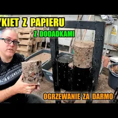 Jak zrobić brykiet z kartonu i zaoszczędzić na ogrzewaniu