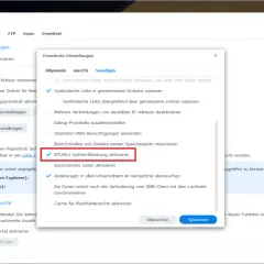 Synology SMB-Zugriff verweigert? NTLMv1-Authentifizierung ist aktiviert. Überprüfen Sie die SMB-Einstellungen für eine reibungslose Verbindung.