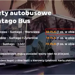 Jak dojechać do Suntago z Warszawy - łatwe i szybkie opcje transportu