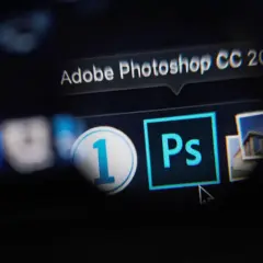 Ikona Adobe Photoshop CC 2023, gotowa do użycia funkcji wypełnienie generatywne.