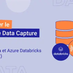 Exploiter le Change Data Capture (CDC) avec Kafka et Azure Databricks. Illustration de cdc data, SQL, Kafka et Databricks.