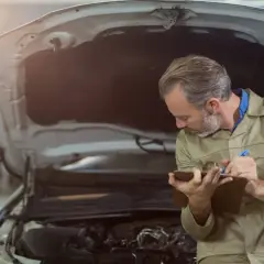 Mechanik notuje usterki, gdy słychać głośna praca silnika.