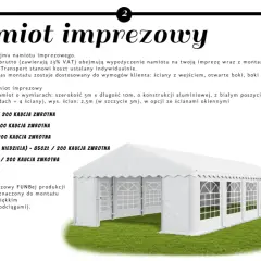 Ile kosztuje wynajem namiotu weselnego? Cennik i ukryte opłaty
