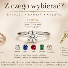 Jaki kamień do pierścionka zaręczynowego? Wybierz diament lub kamień szlachetny, by wyrazić miłość.