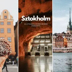 Sztokholm w jeden dzień: kolorowe kamienice, unikatowa stacja metra i widok na miasto.