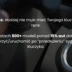 Keyless: złodziej nie musi mieć kluczyka. W testach 800+ modeli aut dało się otworzyć/uruchomić po "przedłużeniu" sygnału. Jak wyłączyć system bezkluczykowy?
