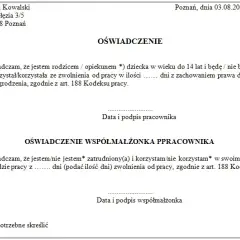 Dni wolne na dziecko: 2 płatne czy 5 bezpłatnych? Poznaj prawa!