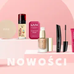 Kosmetyki do makijażu: spray L'Oreal, puder Paese, podkład Golden Rose, róż NYX, podkład Kiko, tusz do rzęs, pomadka Everybody, eyeliner Affect. Cocolita opinie o nowościach.