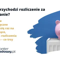 Kiedy przychodzi rozliczenie za ogrzewanie? Świnka-skarbonka na grzejniku i termometr sugerują, że warto oszczędzać.