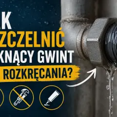 Jak uszczelnić cieknący gwint plastikowy bez rozkręcania? Zobacz, czym uszczelnić gwint plastikowy, by pozbyć się nieszczelności.