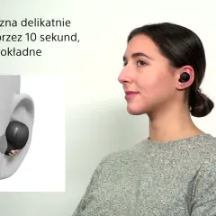 Jak włożyć słuchawki bezprzewodowe, aby nigdy nie wypadły?