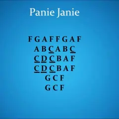 Jak zagrać na cymbałkach Panie Janie - prosta melodia dla początkujących