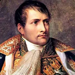 Portret Napoleona Bonaparte w bogatym stroju. Czy wiesz, że Napoleon Bonaparte ciekawostki to fascynująca podróż w przeszłość?