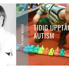 Tidig upptäckt av autism hos barn kan ge bättre förutsättningar. Bilden visar en kvinna och ett barn som leker med bilar.