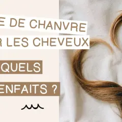 Huile de chanvre pour les cheveux : quels bienfaits ? Des mèches blondes forment un cœur, symbolisant l'amour pour des cheveux sains.