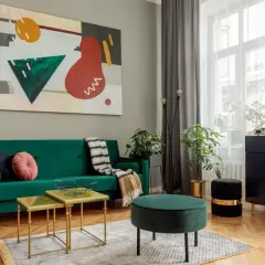 Jaki kolor pasuje do zielonej kanapy? Inspiracje i porady