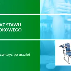 Uraz stawu skokowego? Dowiedz się, jak ćwiczenia bierne pomogą w rehabilitacji. Na zdjęciu urządzenie do ćwiczeń.