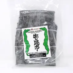 A package of Miyako Original Dashi Konbu (dried kelp), essential for making authentic kombu dashi broth.
