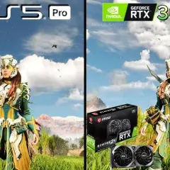 PS5 i PS5 Pro: Karta graficzna jak RTX 3060 Ti / RTX 4070?