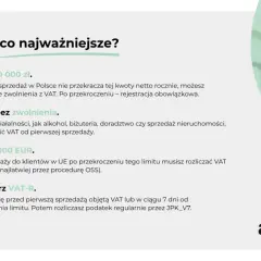 Limit zwolnienia z VAT 200 000 zł. Niektóre branże i sprzedaż do UE mają inne zasady. Formularz VAT-R.