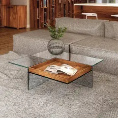Glastische Wohnzimmer: Stilvolle Designs für ein modernes Zuhause