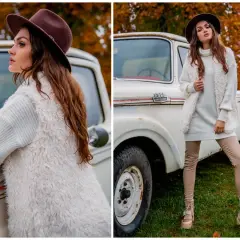 Co ubrać do futrzanej kamizelki, aby wyglądać stylowo i modnie