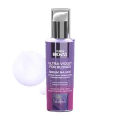 Serum Biovax Ultra Violet for Blondes - intensywnie nawilża i tonuje kolor włosów. Wiele pozytywnych biovax ultra violet serum opinie.
