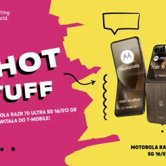 Nowy flagowiec motoroli, RAZR 70 Ultra 5G, w T-Mobile. #HOT STUFF!