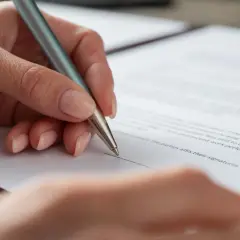 Dzierżawca podpisuje umowę, zastanawiając się, czy ma prawo pierwokupu.