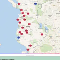 Albania pogoda lipiec: gorąco w Tiranie (34°C), Shkodrze (33°C) i Gjirokastër (33°C). Vlorë 26°C.