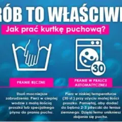 Jak prać kurtkę puchową w pralce? Poradnik, który uratuje Twój puch!