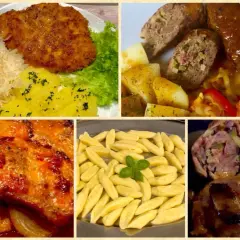 Szukasz inspiracji, co podać na świąteczny obiad? Zobacz kotlet schabowy, rolady mięsne, ziemniaki, kluski śląskie i surówki.