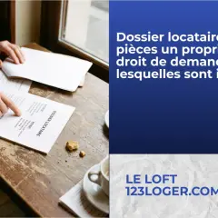 Un homme examine un dossier locataire, listant les documents autorisés et interdits. Idéal pour louer sans bail en toute légalité.