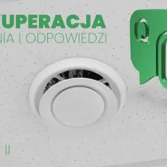 Rekuperacja z klimatyzacją: pytania i odpowiedzi. Wentylacja sufitowa i ikony Q&A.