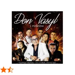 Don Vasyl i rodzina na okładce albumu z najpiękniejszymi cygańskimi piosenkami.