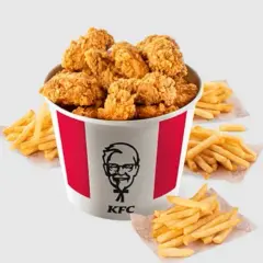 Kubełek KFC dla 2 osób: Ile kalorii was zaskoczy w tym zestawie?
